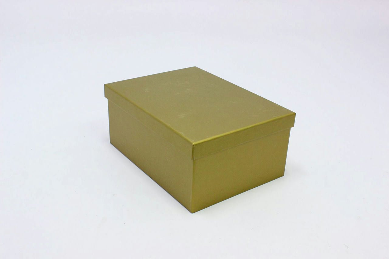 Коробка прямоугольная "Золотой" 26.3*19.3*11.3 см (Арт) 90005587-5