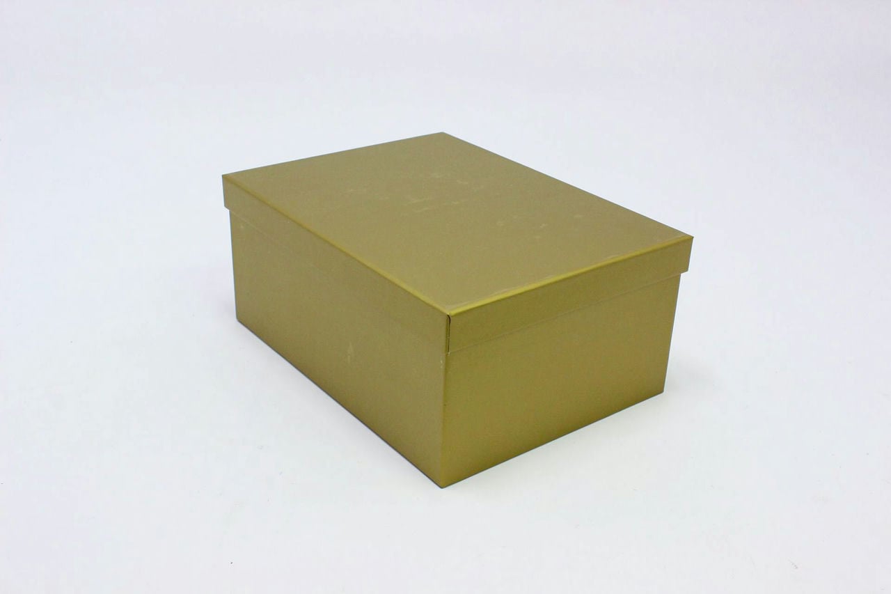 Коробка прямоугольная "Золотой" 28*21*12.3 см (Арт) 90005587-4