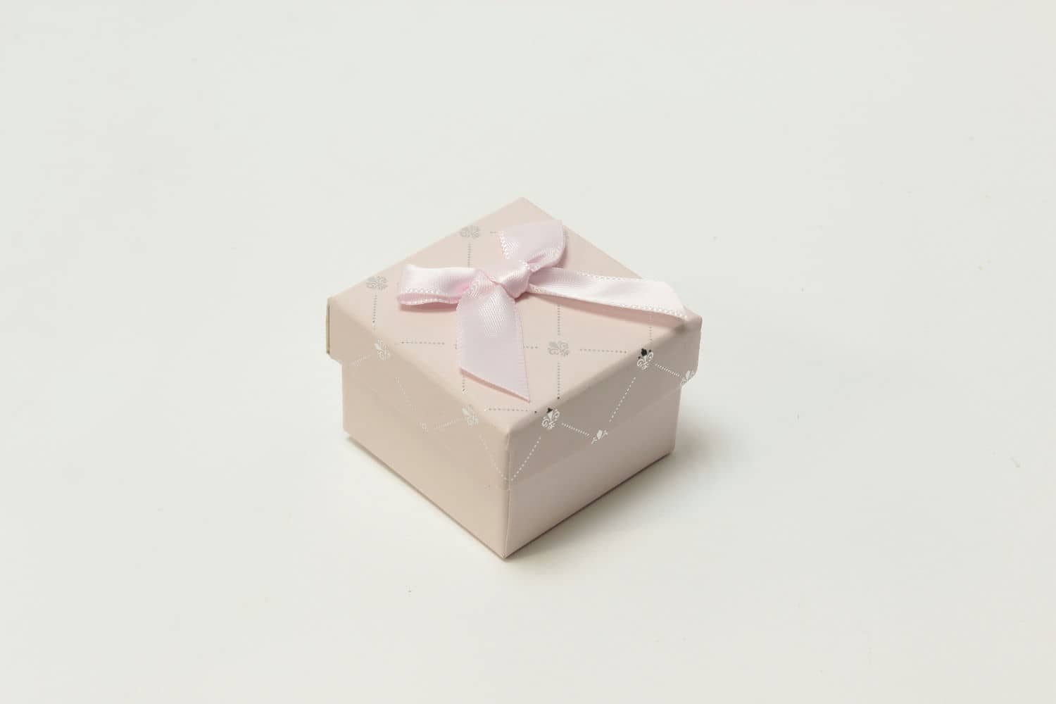 Ювелирная коробка - Клетка 5*5*2 см, Розовый