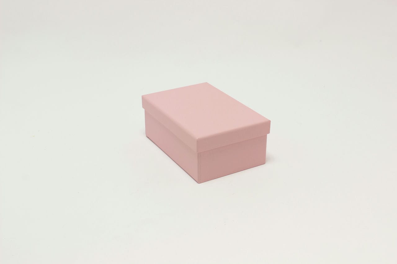 Коробка прямоугольная "Classic" 18,8*12,7*7,5 см, Нежно розовый (Арт) 721604/1293-9