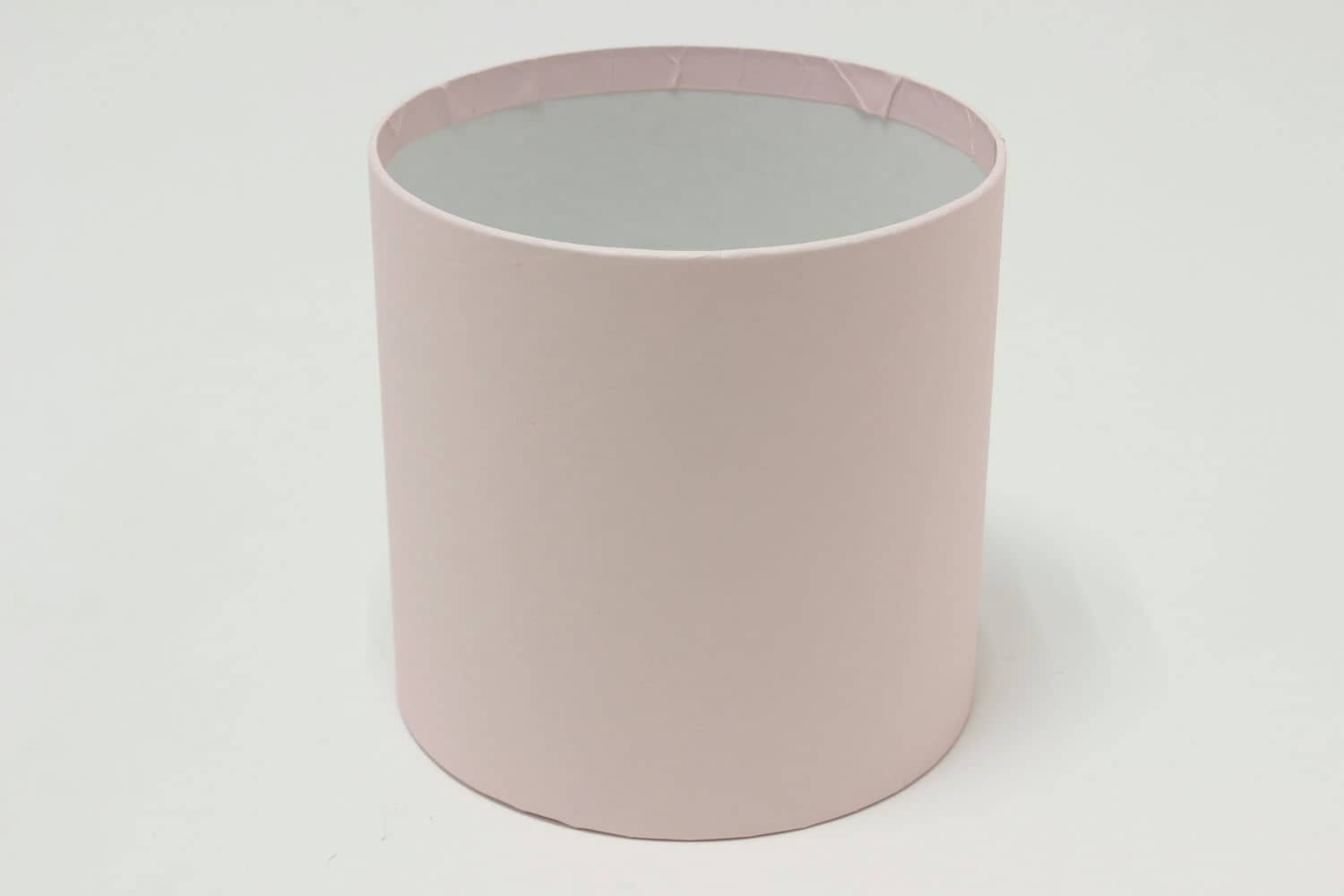 Коробка цилиндр "Exclusive" (без крышки) 15*15 см, Розовый пастель (Арт) КЦБ-0035/3