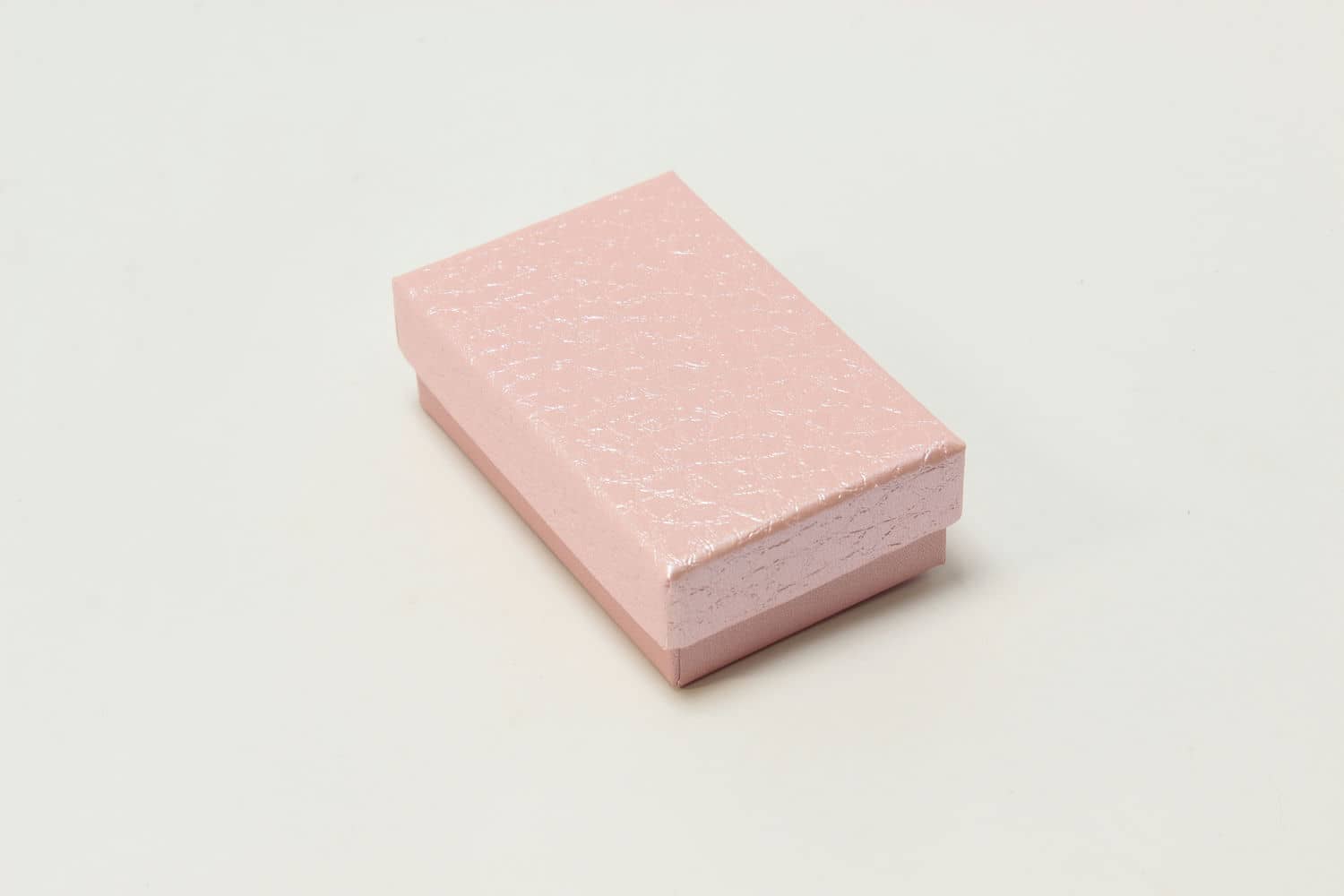 Ювелирная коробка - Под Кожу 5*8*2,5 см Розовый