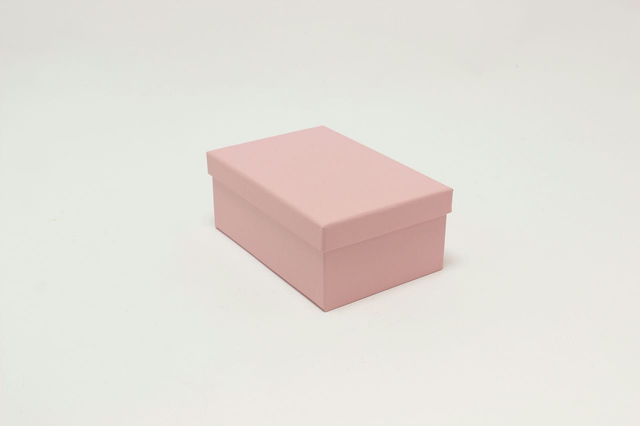 Коробка прямоугольная "Classic" 20,7*14,3*8,5 см, Нежно розовый (Арт) 721604/1293-8