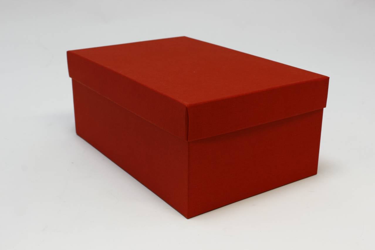 Коробка прямоугольник "Классик"  27.5*18*11.5 см, Красный (Арт) 88001289/2