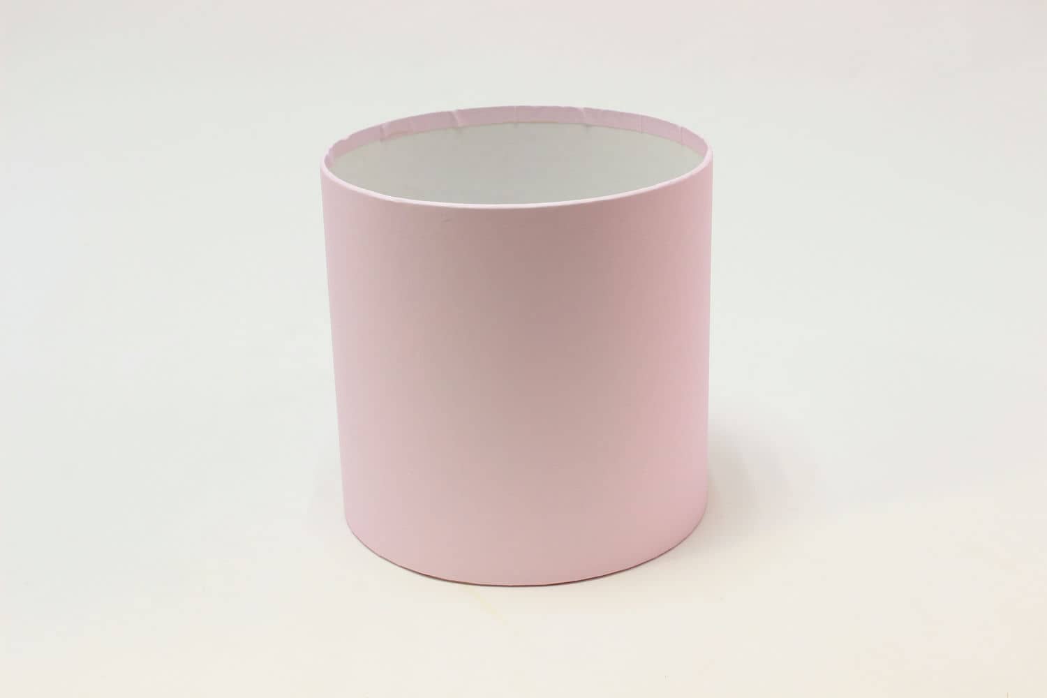 Коробка цилиндр "Exclusive" (без крышки) 18*18 см, Лаванда пастель (Арт) КЦБ-0039/1