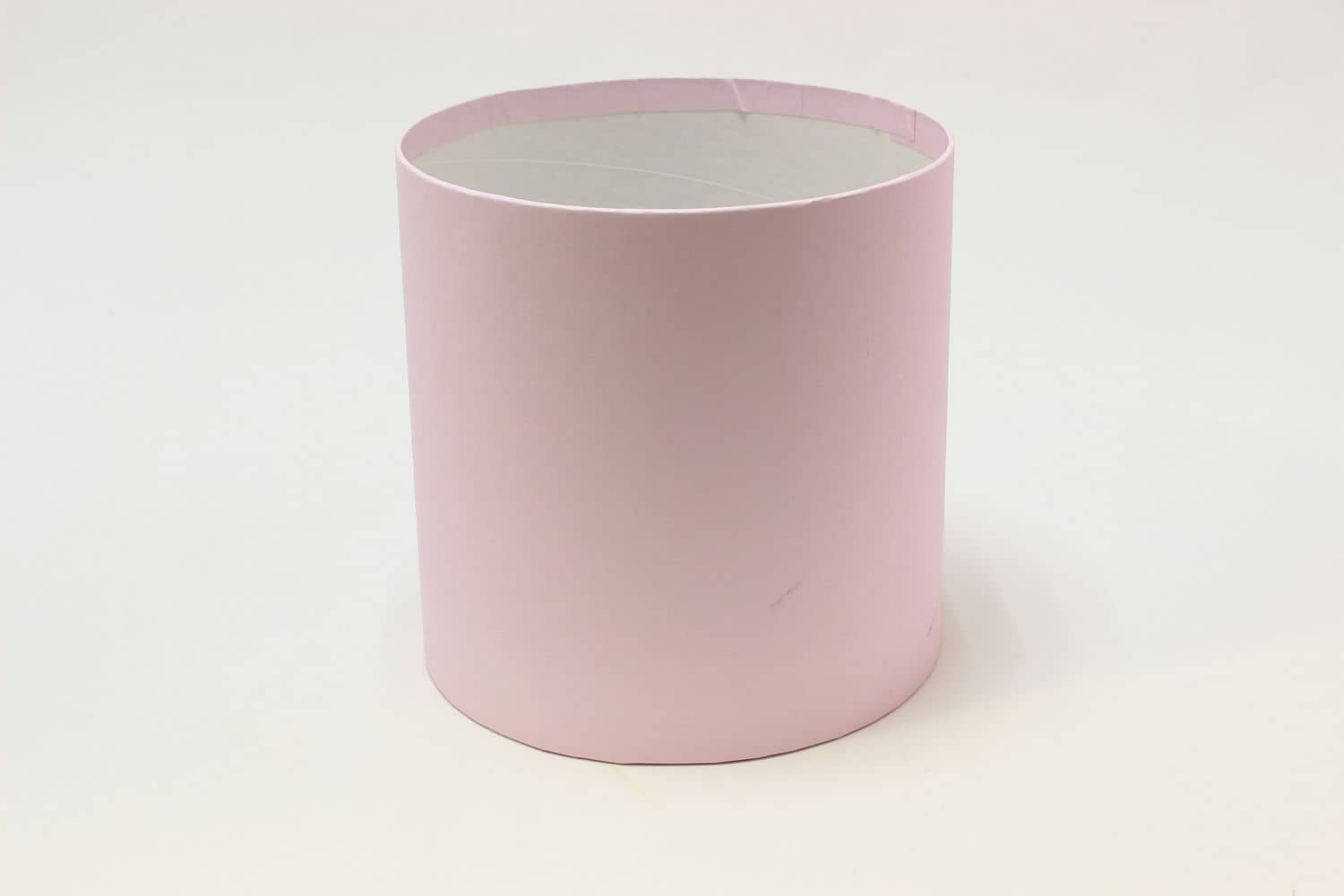 Коробка цилиндр "Exclusive" (без крышки) 20*20 см, Лаванда пастель (Арт) КЦБ-0039/0