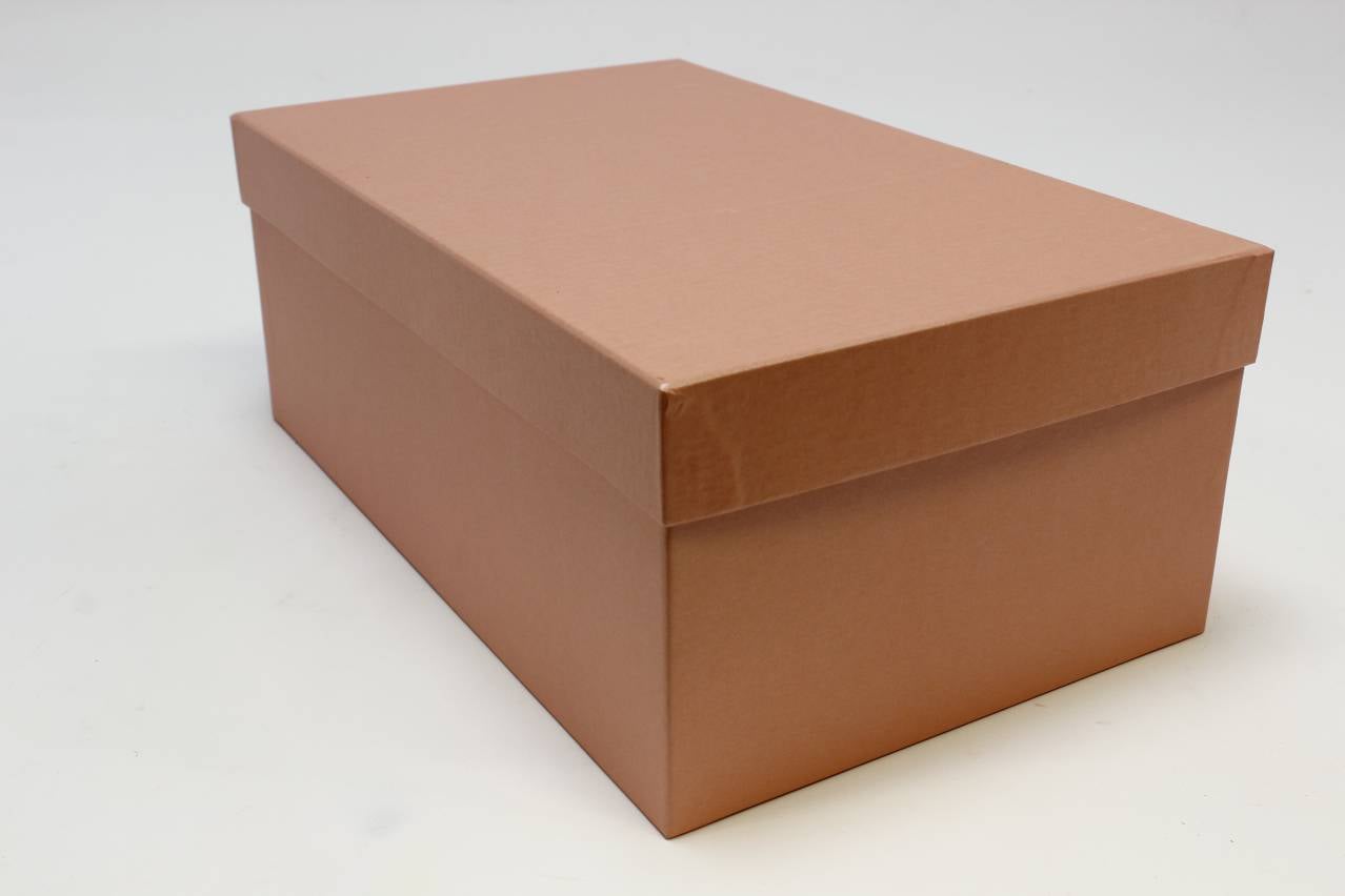 Коробка прямоугольник "Классик"  32*19.5*13 см, Перламутрово-розовый (Арт) 88001286/1