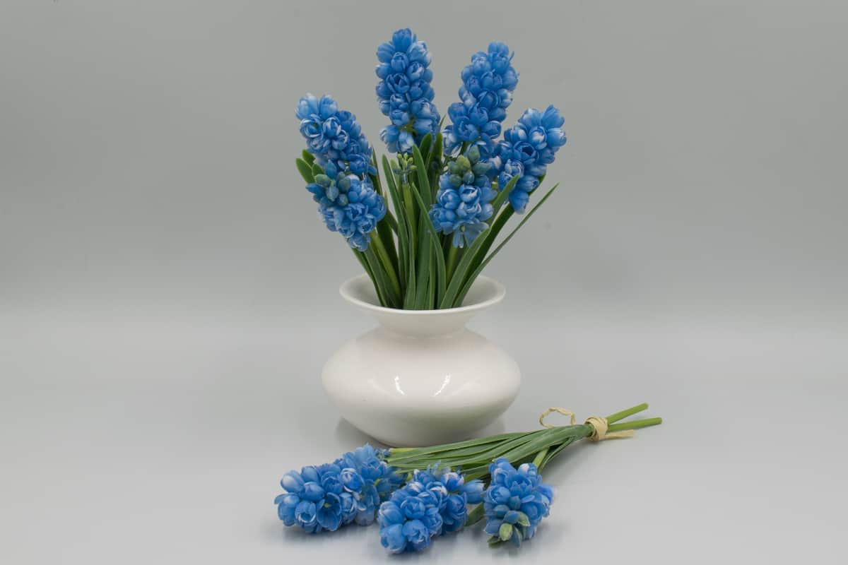 Срез гиацинт "Ралли" силикон H32см Синий (силикон)