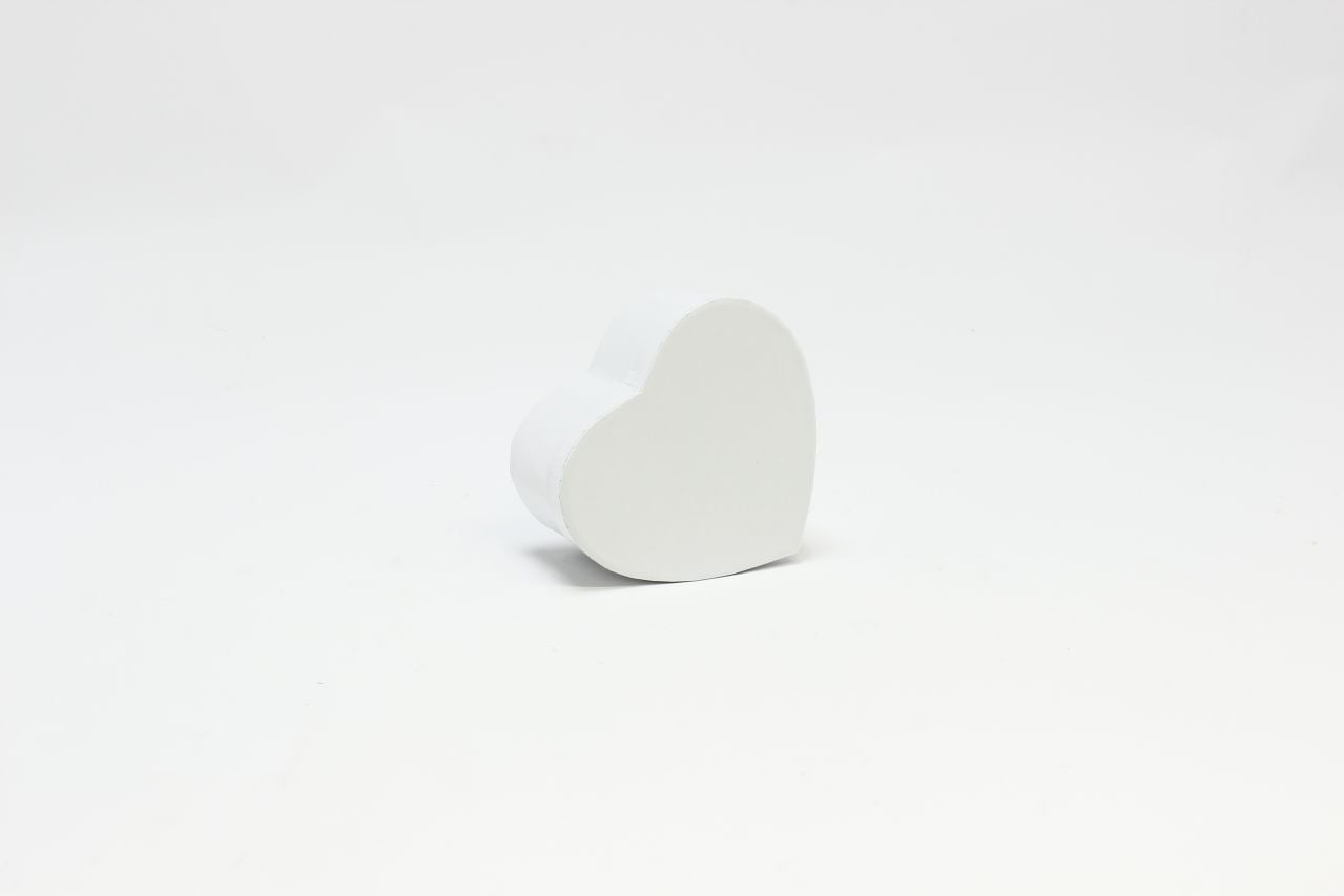Коробка "Сердце" "Classic" 13,5*12*6,3 см Белый (Арт) 7211201/417-12