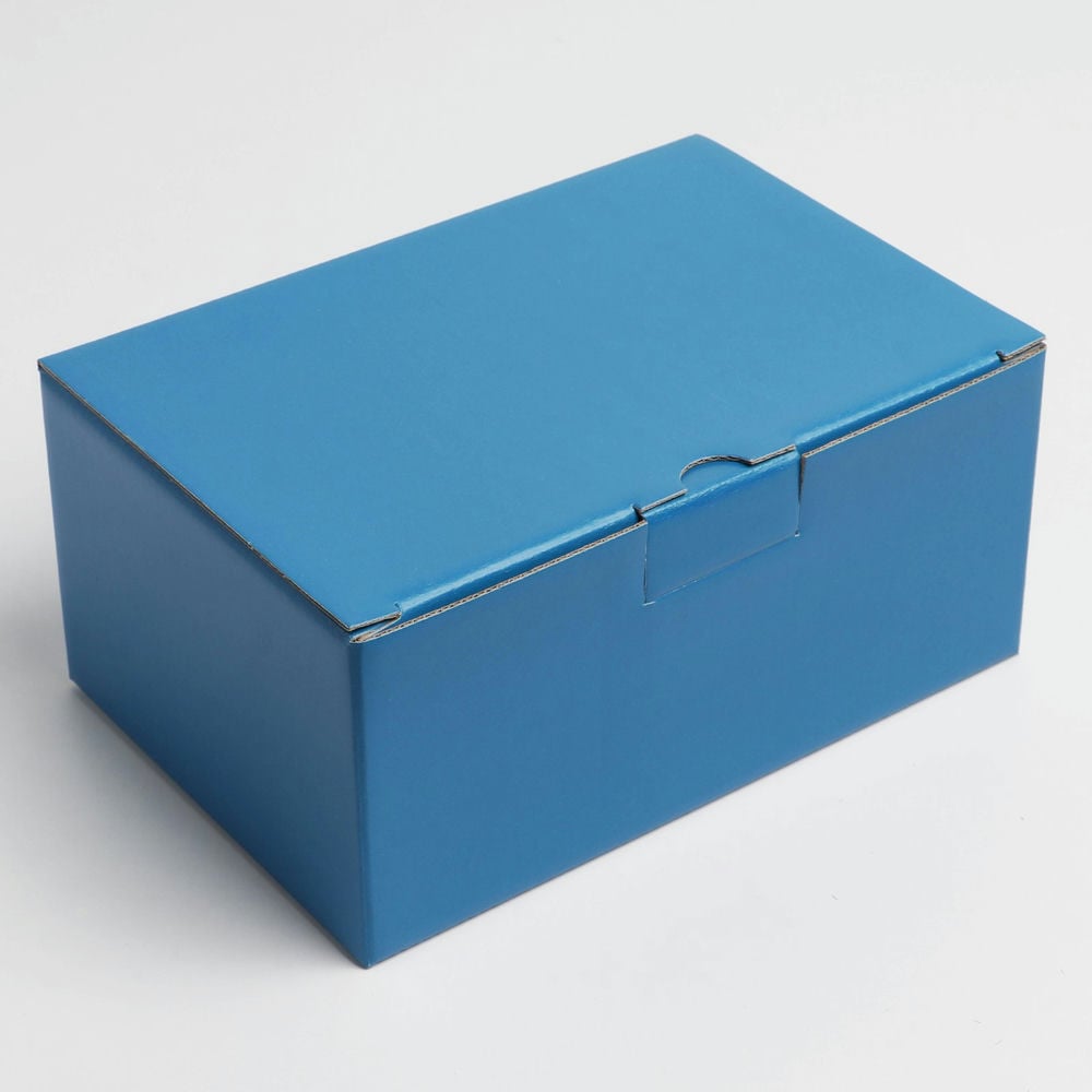 Коробка складная «Синяя», 22 х 15 х 10 см 7303291