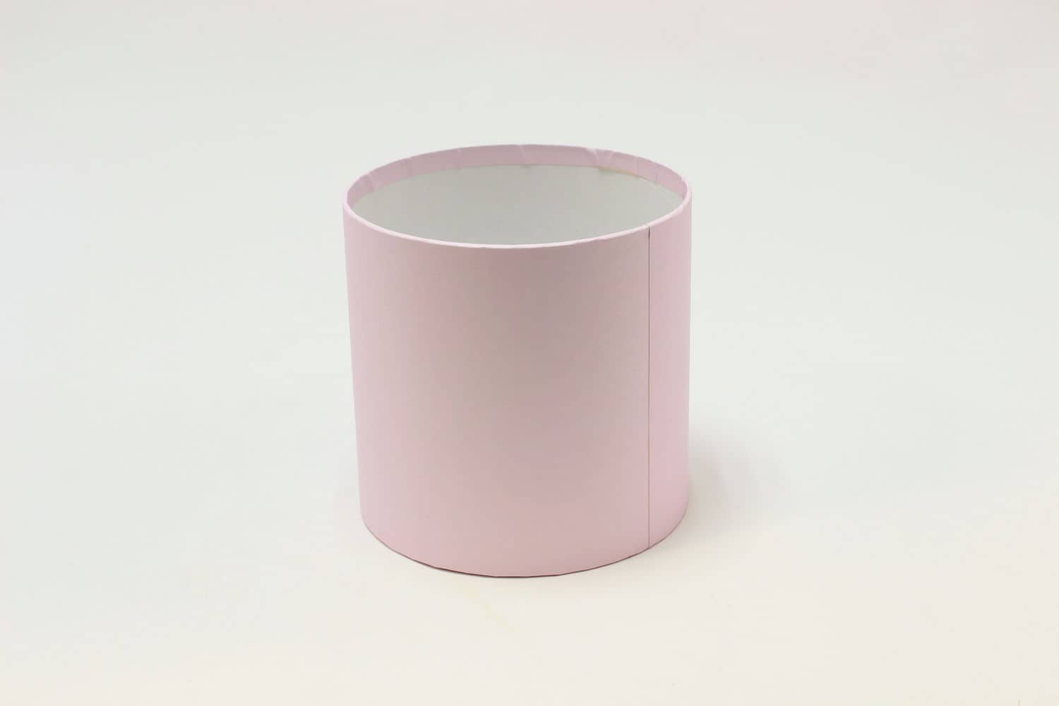 Коробка цилиндр "Exclusive" (без крышки) 16*16 см, Лаванда пастель (Арт) КЦБ-0039/2