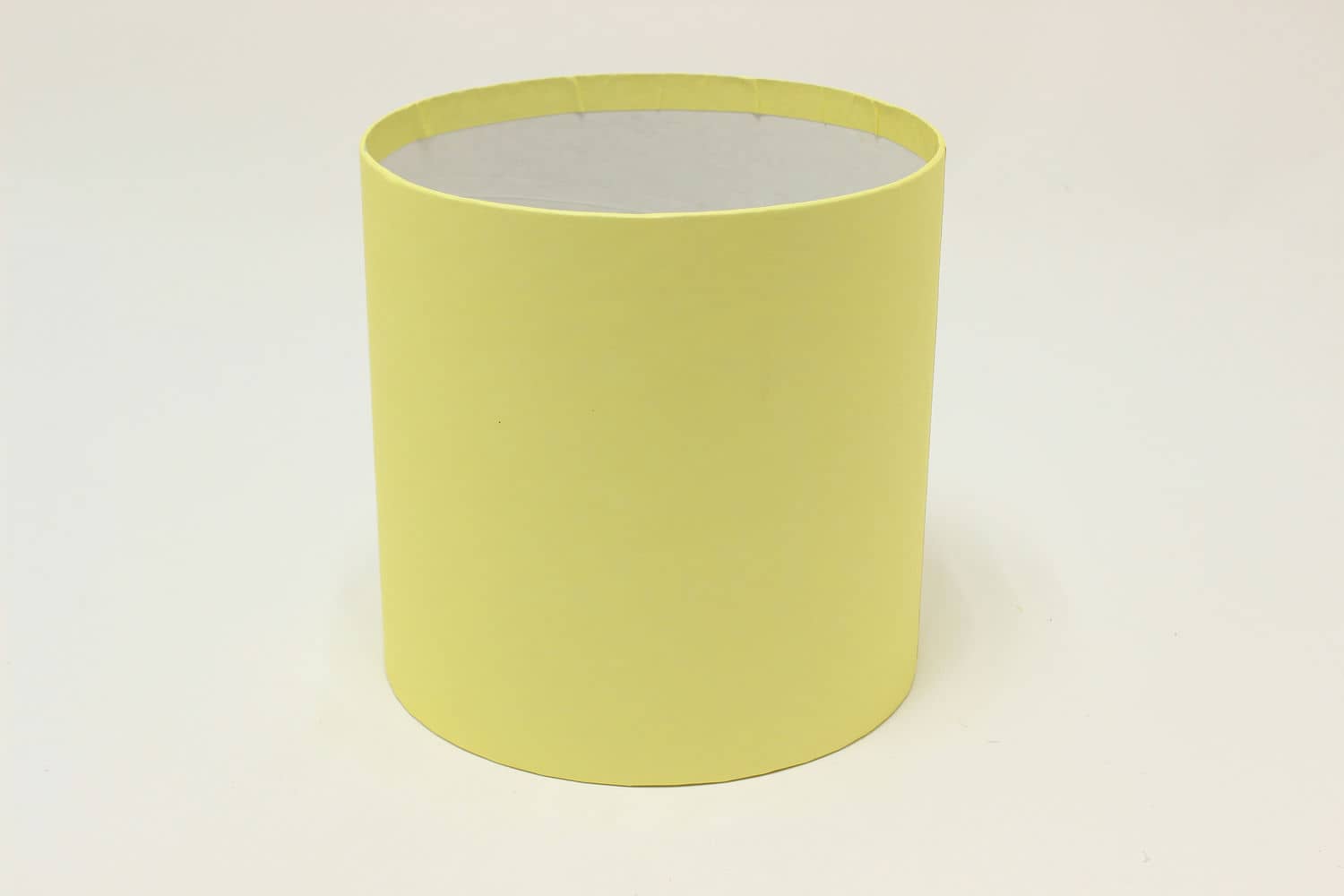 Коробка цилиндр "Exclusive" (без крышки) 20*20 см, Бежевый (Арт) КЦБ-0003/0