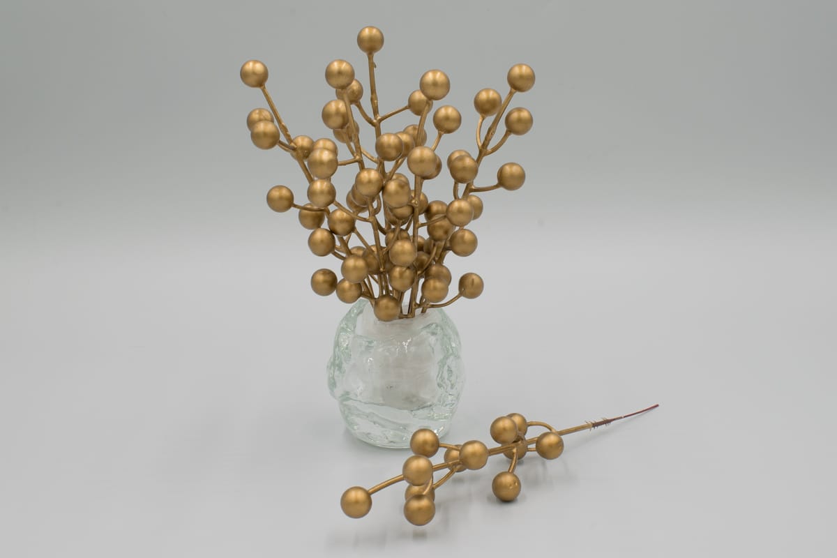 Ветка ягодки "Золотце" H20см. (МИКС)