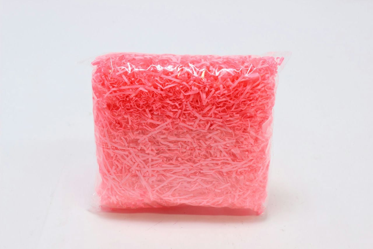 Бумажный наполнитель Розовый неон, арт. 040, 50 грамм, 2мм