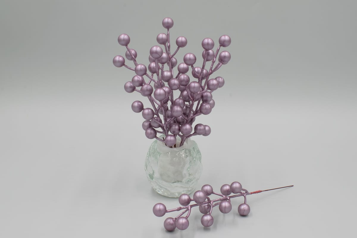 Ветка ягодки "Золотце" H20см. (МИКС)