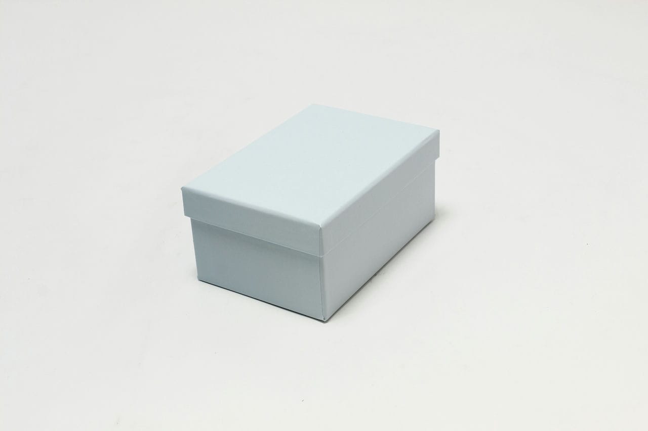 Коробка прямоугольник 16*11*7 см, Голубой (Арт) 7213367/1394-3
