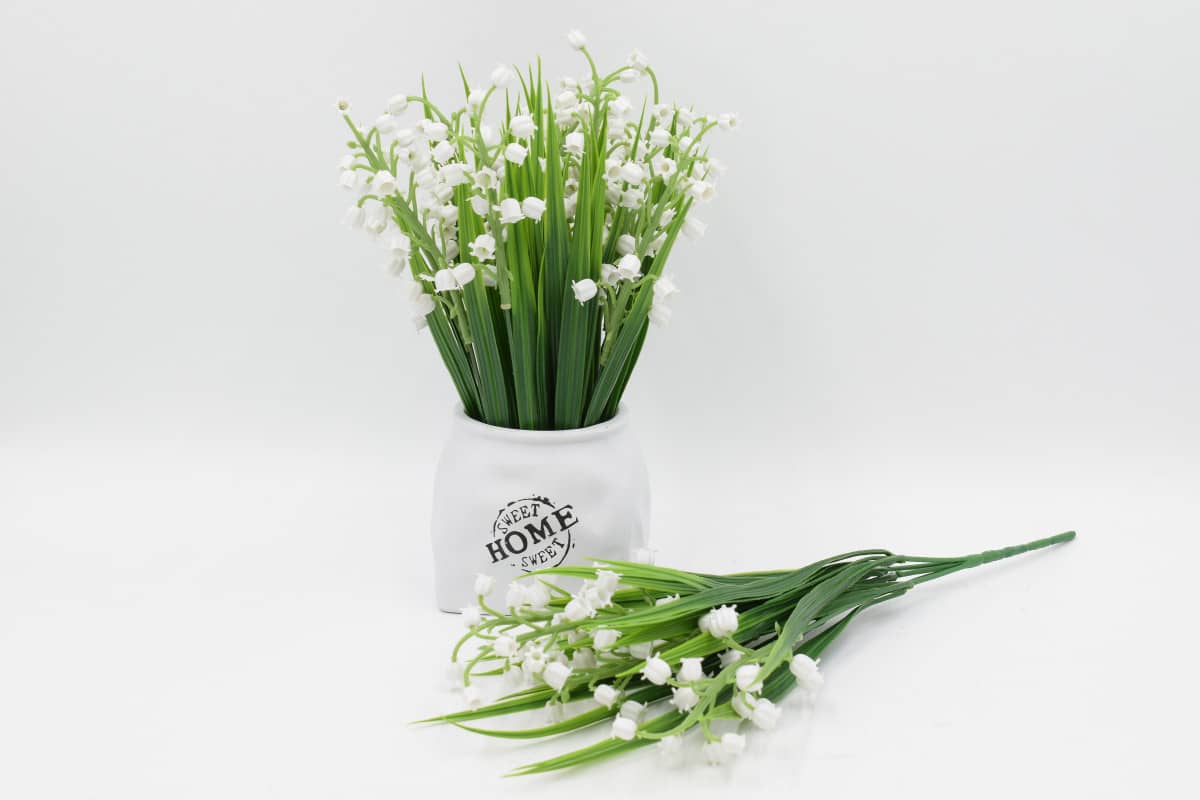 Букет ландышей H35см Белый