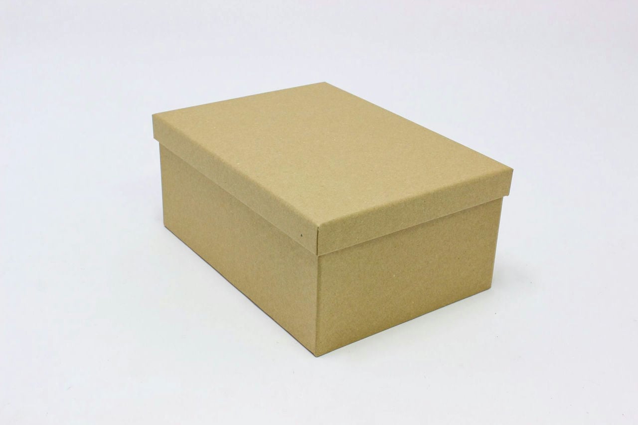 Коробка прямоугольная "Крафт" 26.3*19.3*11.3 см (Арт) 90005583-5