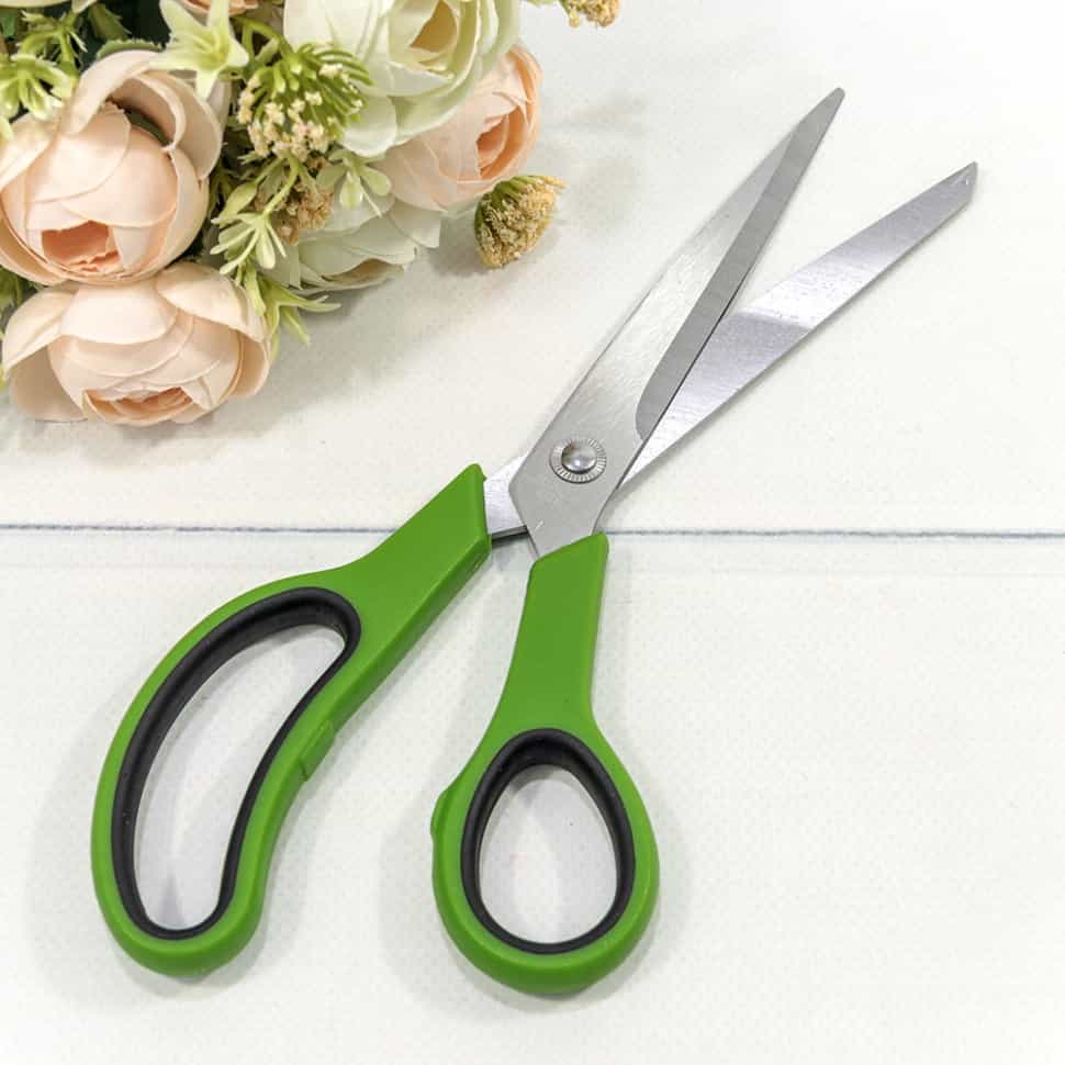 Ножницы 24см Зелёный