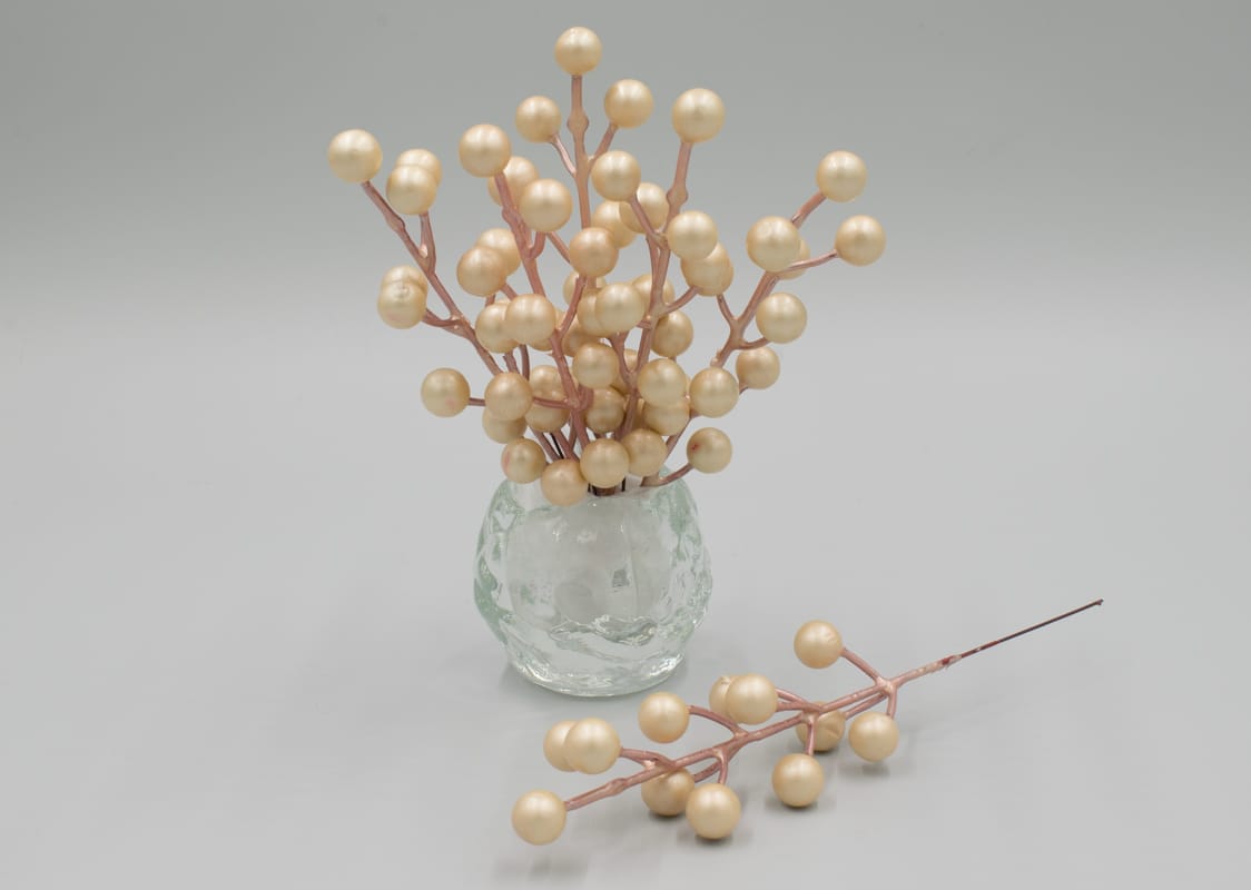 Ветка ягодки "Золотце" H20см. (МИКС)