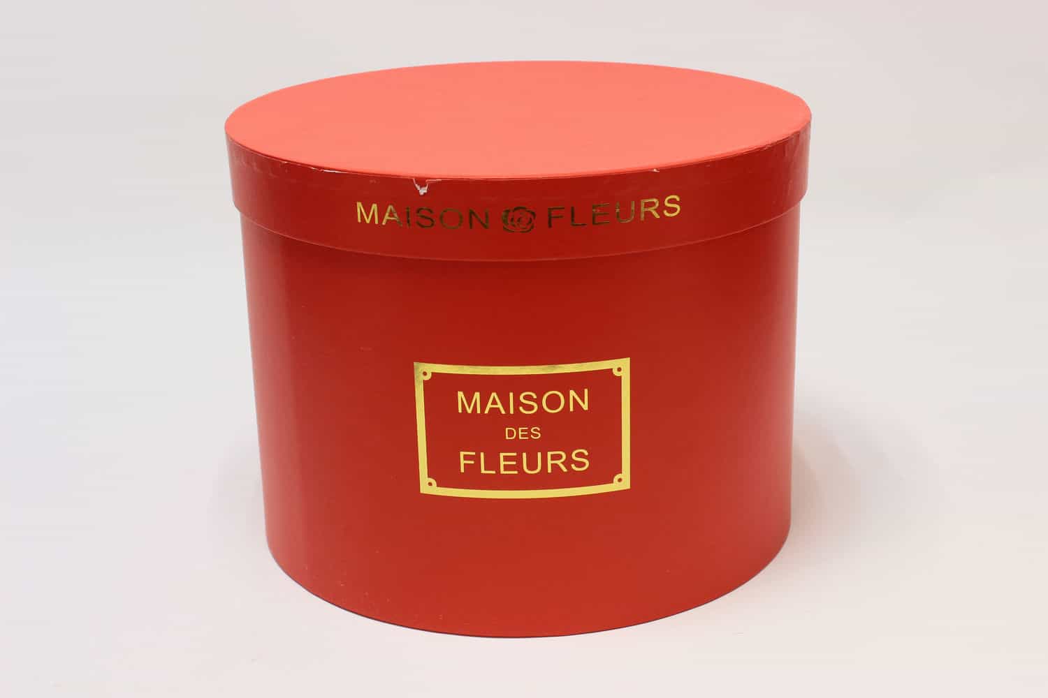 Коробки круг "Maison des Fleurs" 30*22,5 см, Красный (Арт) 7215006/074-2