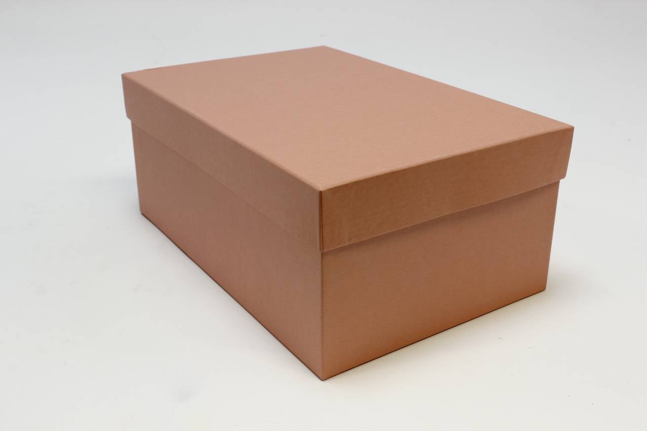Коробка прямоугольник "Классик"  27.5*18*11.5 см, Перламутрово-розовый (Арт) 88001286/2