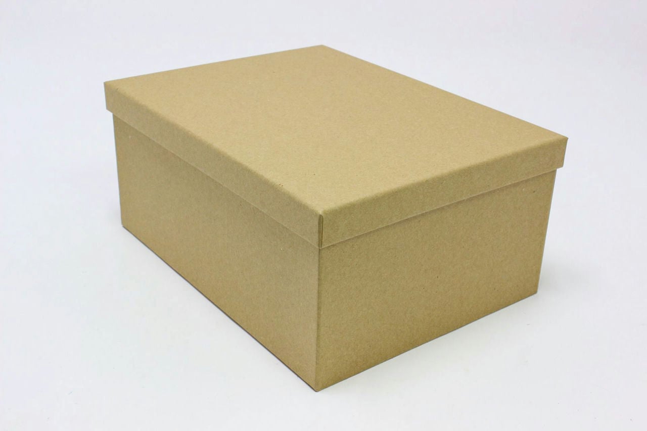 Коробка прямоугольная "Крафт" 32*24.5*14.4 см (Арт) 90005583-2