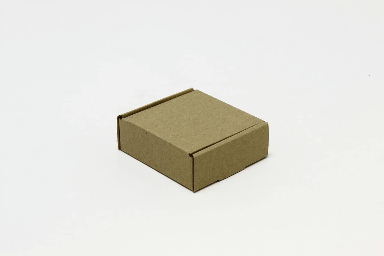 Коробка 80 х 80 х 30 мм, Т6.1 крафт (Цена за 1шт)