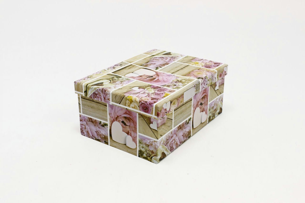 Коробка прямоугольная "Коллаж пионы" 26,3*19,3*11,3 см (Арт) 721604/1490-5 Коробка прямоугольная "Коллаж пионы" 26,3*19,3*11,3 см (Арт) 721604/1490-5