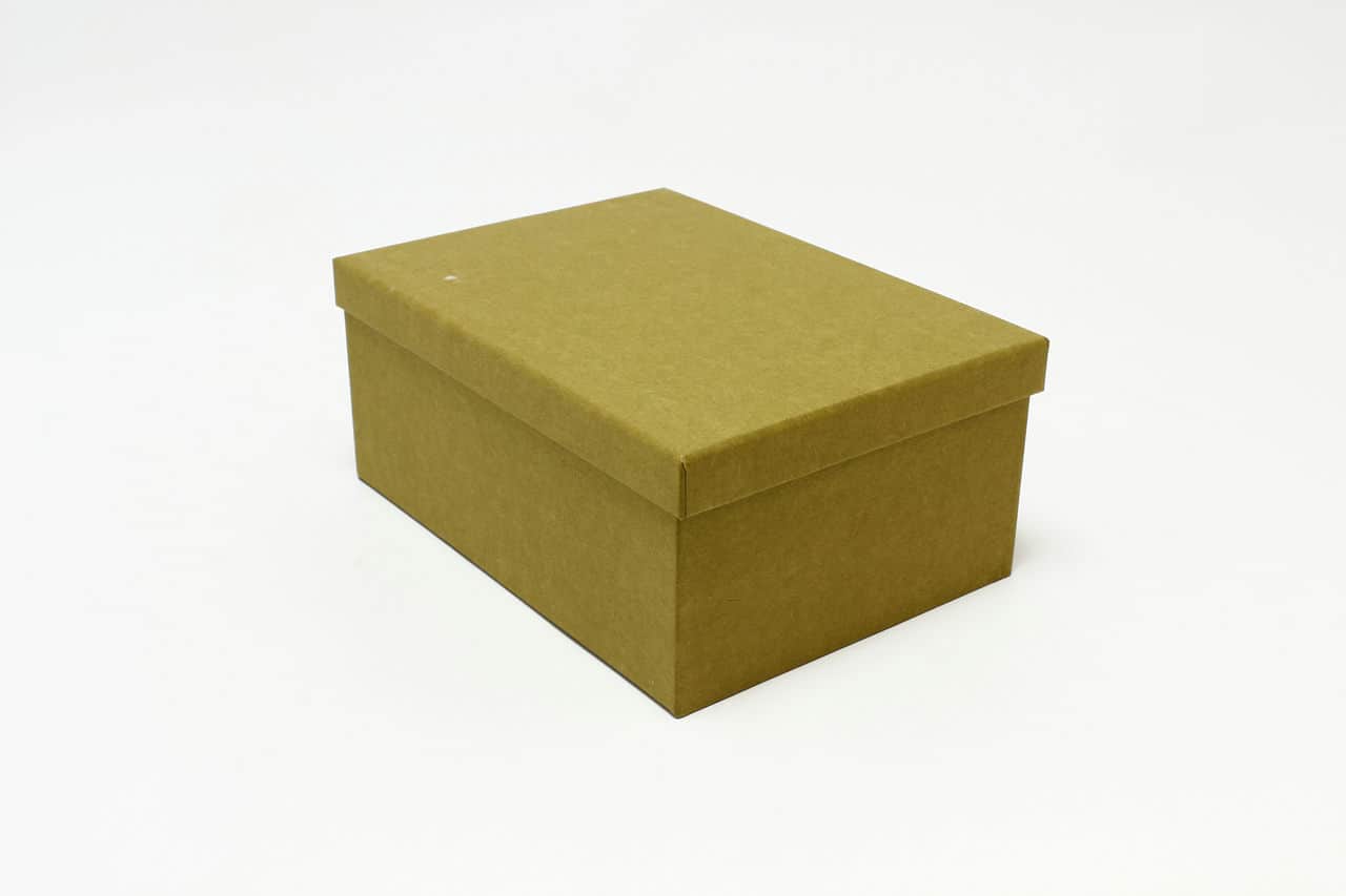 Коробка прямоугольная 26,3*19,3*11,3 см, Крафт  (Арт) 721604/1296-5