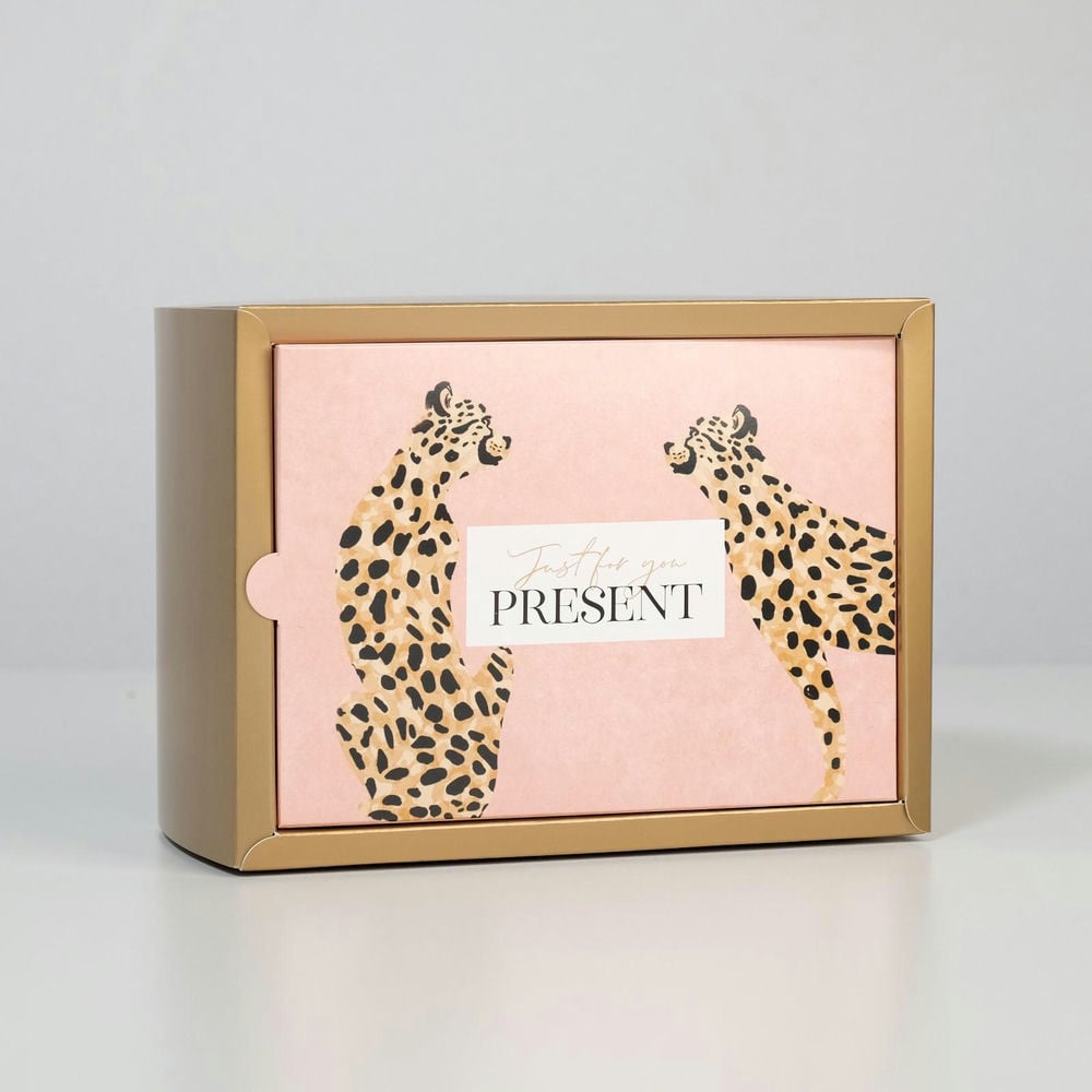 Коробка складная «Леопард»,  20 × 15 × 10 см 6582035