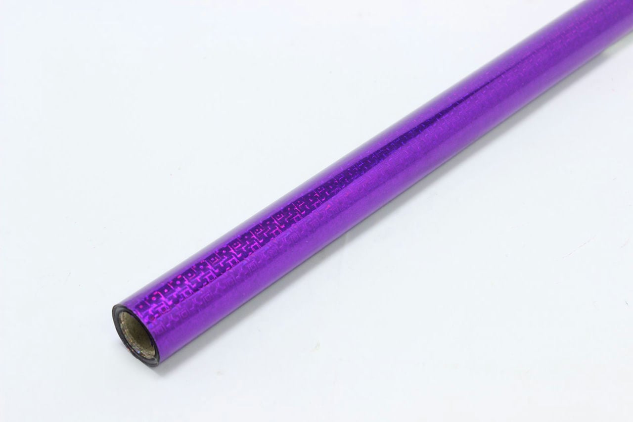 Пленка голография 70см х 8,33м Фиолетовый