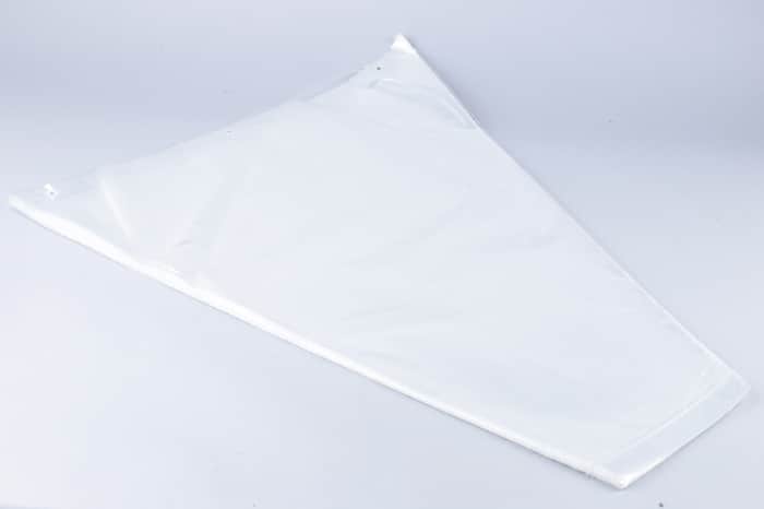 Пакет цветочный Конус 25/40см, прозрачный/прозрачный (50 шт в упак) (Арт) 511460/50