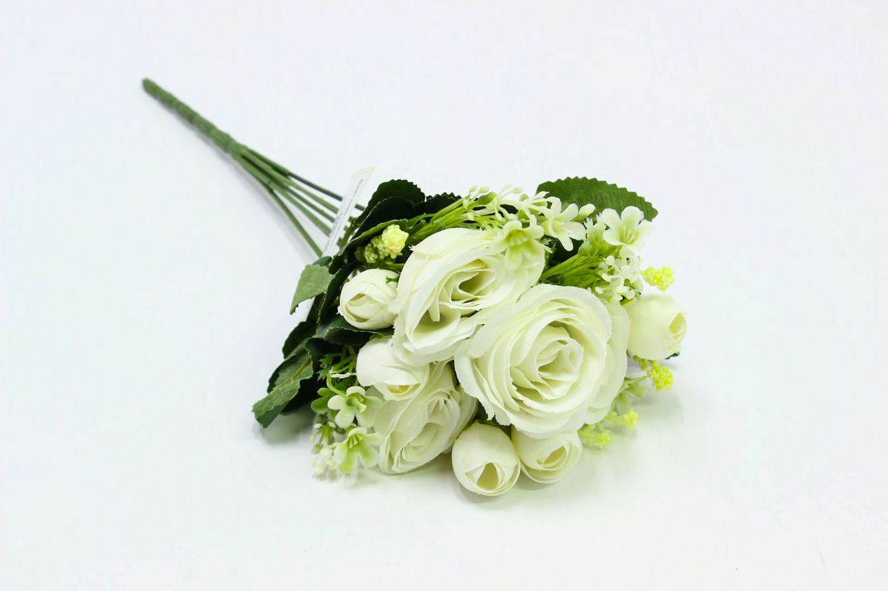 Букет розы "Чаровница" Н34см Белый