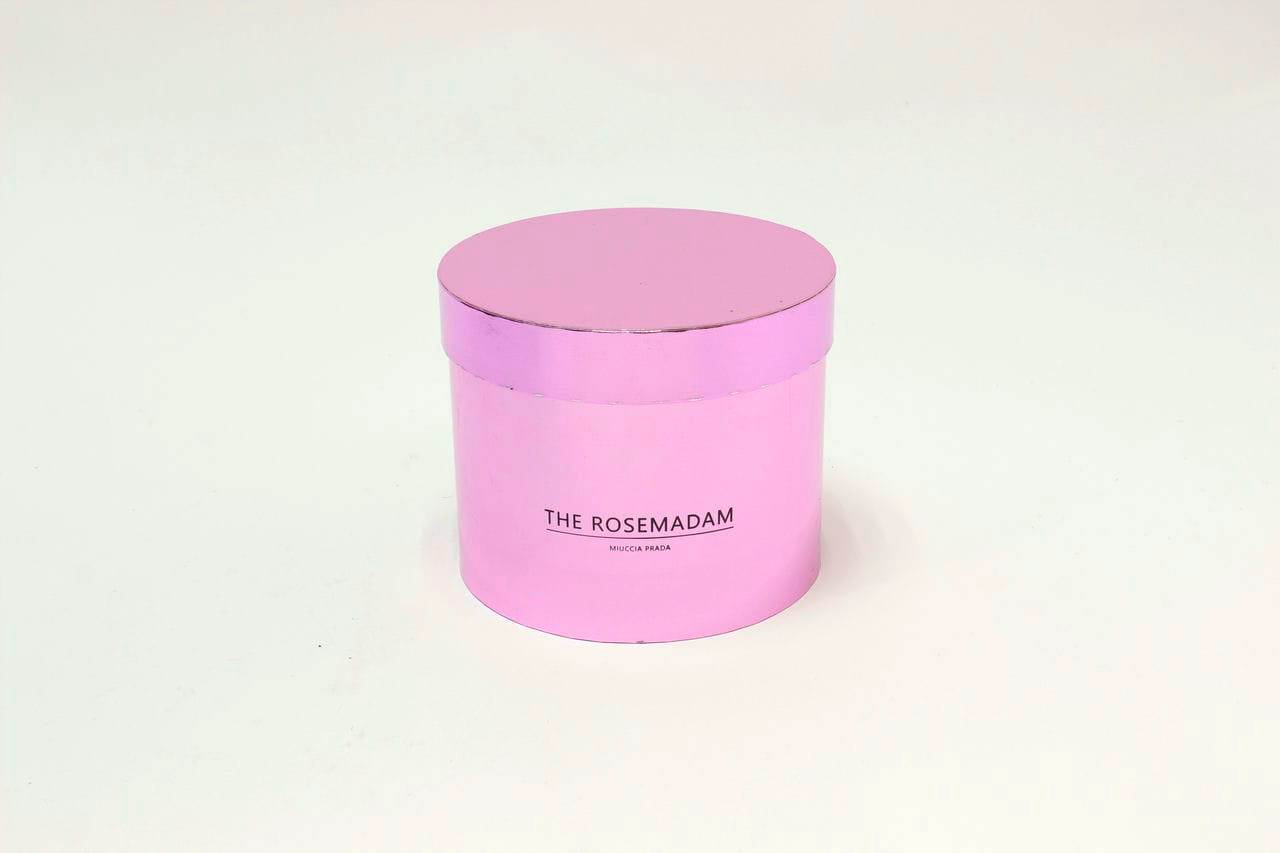 Коробка Цилиндр 17*14 см "The Rosemadam" Розовый (Арт) 7202306/5-5