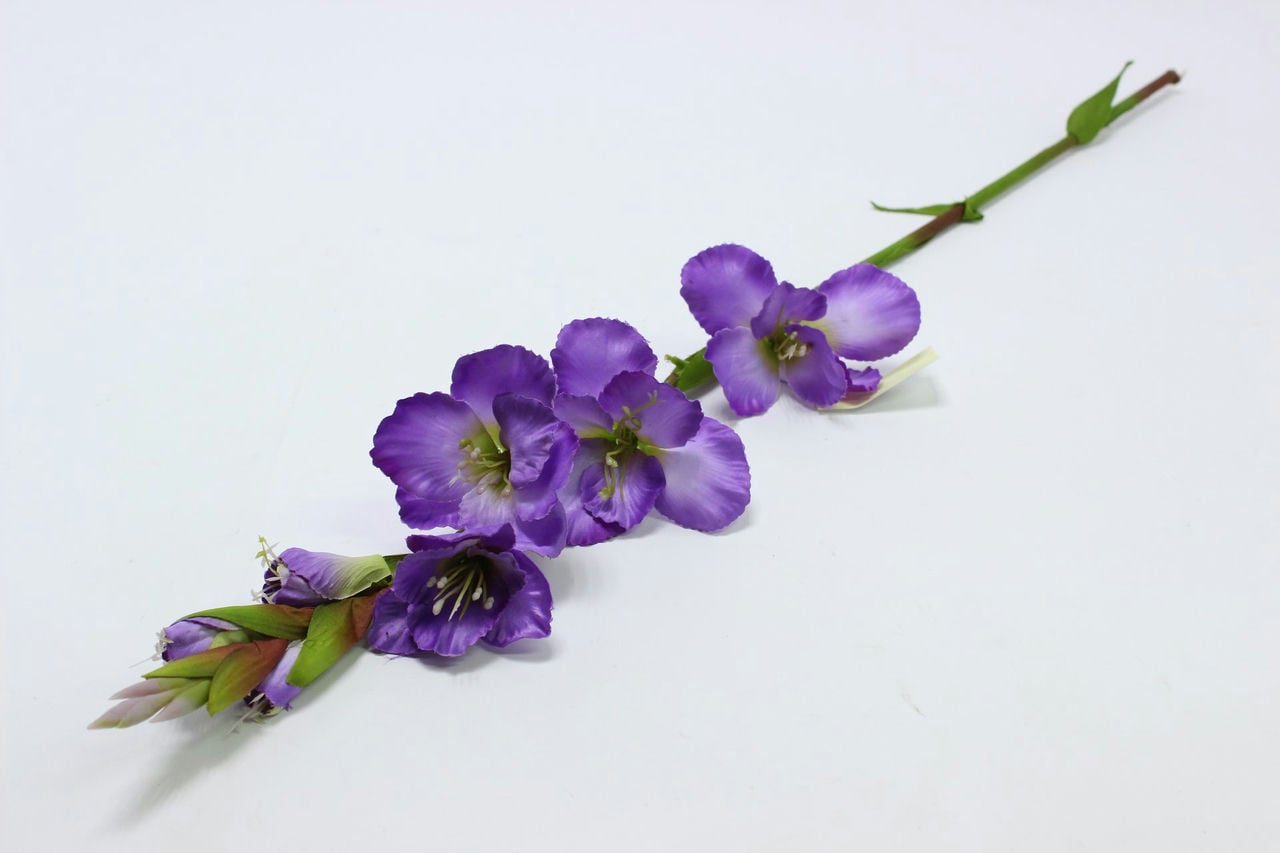 Искусственное растение - Гладиолус 85 см Фиолетовый SUN367