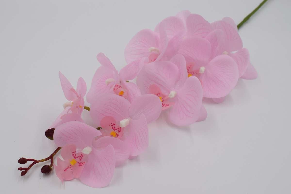 Ветка орхидея "Ханни" H100см Розовый