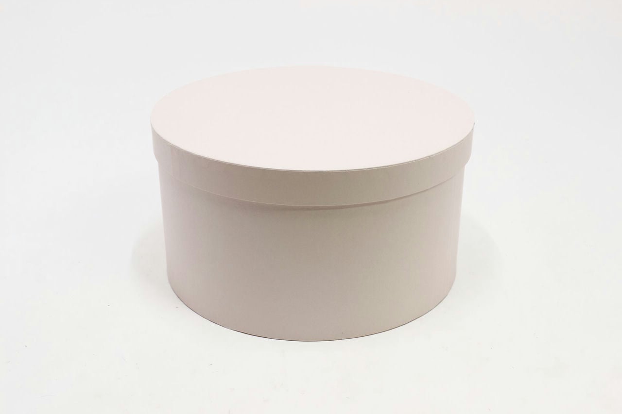 Подарочная коробка Круг "Светло-розовый" 29,5*15,8 см (Арт) 721813/1534-3