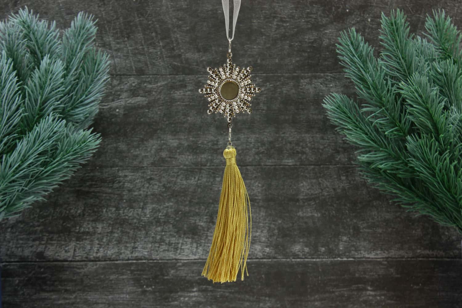 Украшение подвесное Кисточка, 20см, Белый