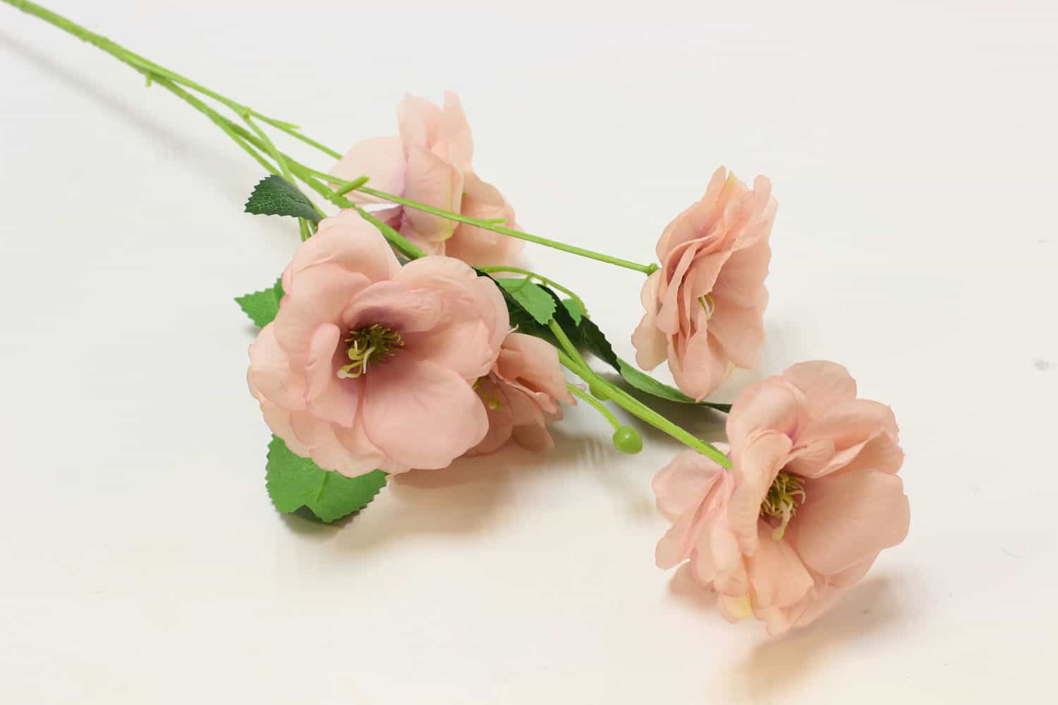 Ирландская роза "Эустома" H80см Пудровый