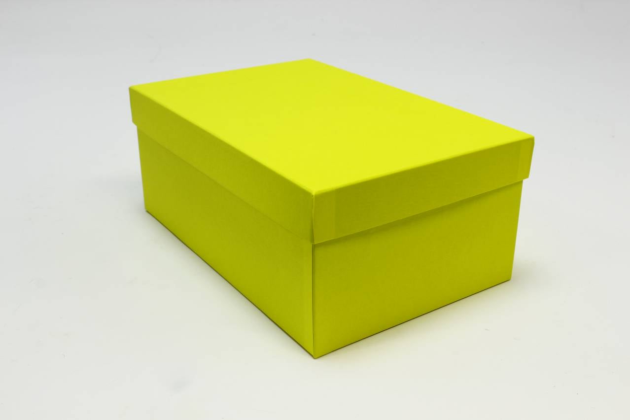 Коробка прямоугольник "Классик"  25.5*16.5*11 см, Лимон (Арт) 88001291/3