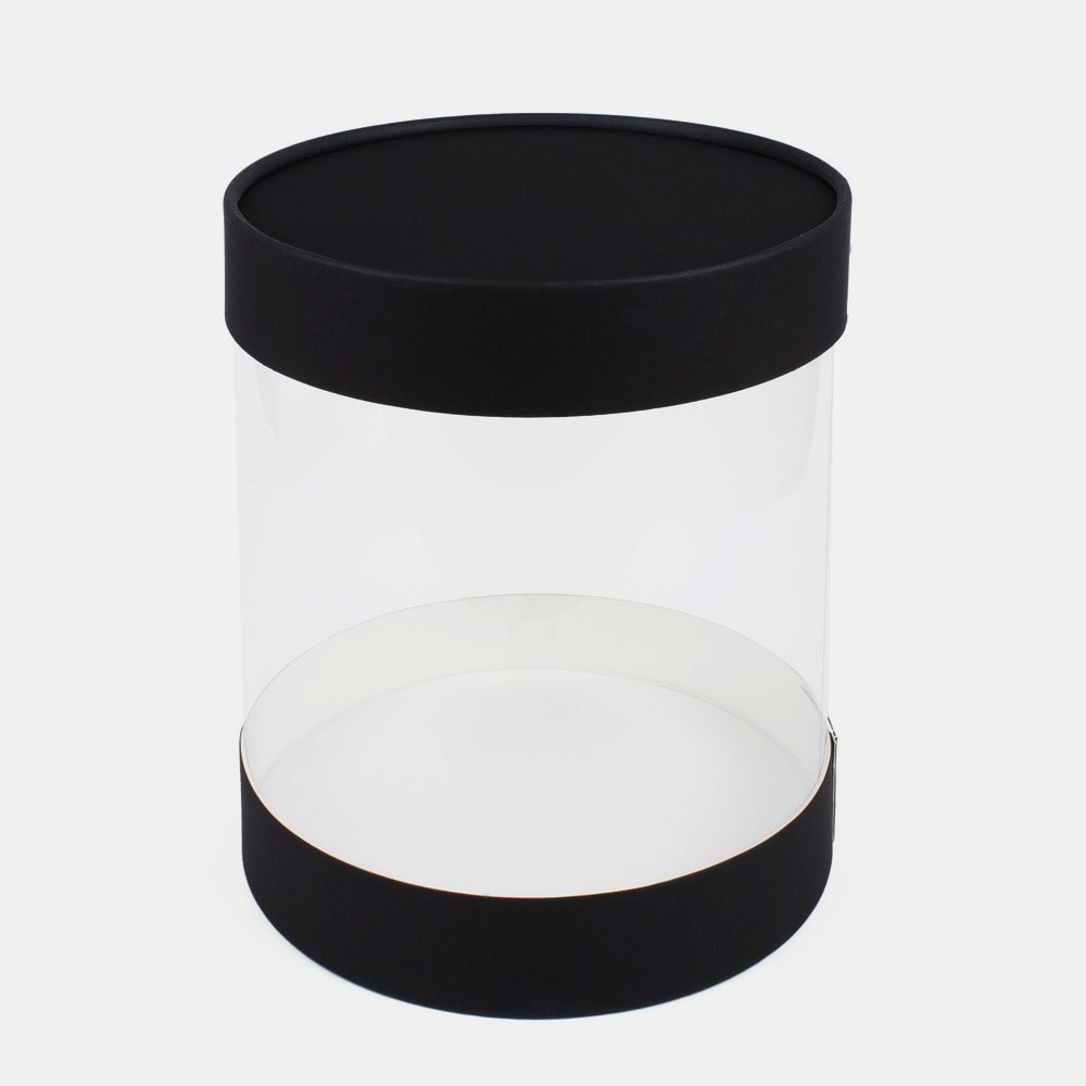 Подарочная коробка "Аквабокс" 22х18 см Черный