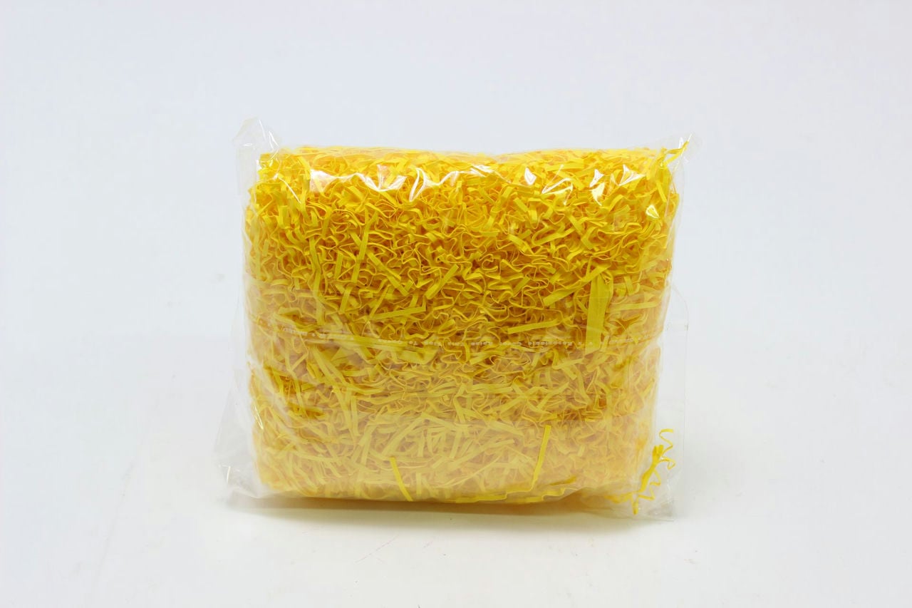 Бумажный наполнитель Горчичный, арт. 023, 50 грамм, 2мм