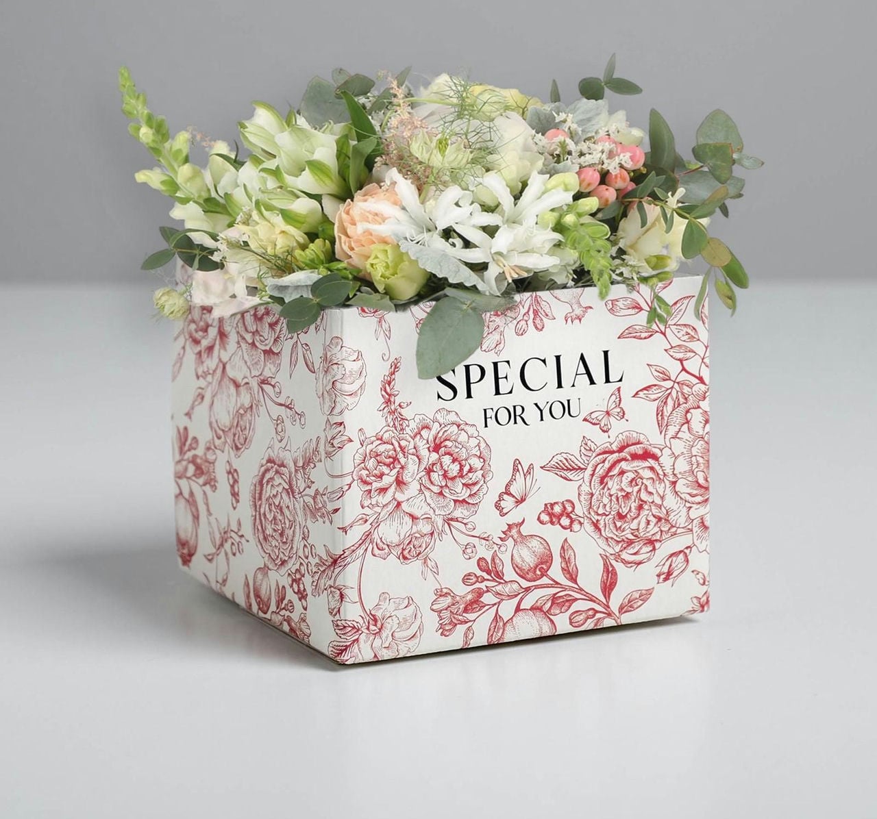 Складная коробка «Цветы», 10 × 12 × 12 см 5386344