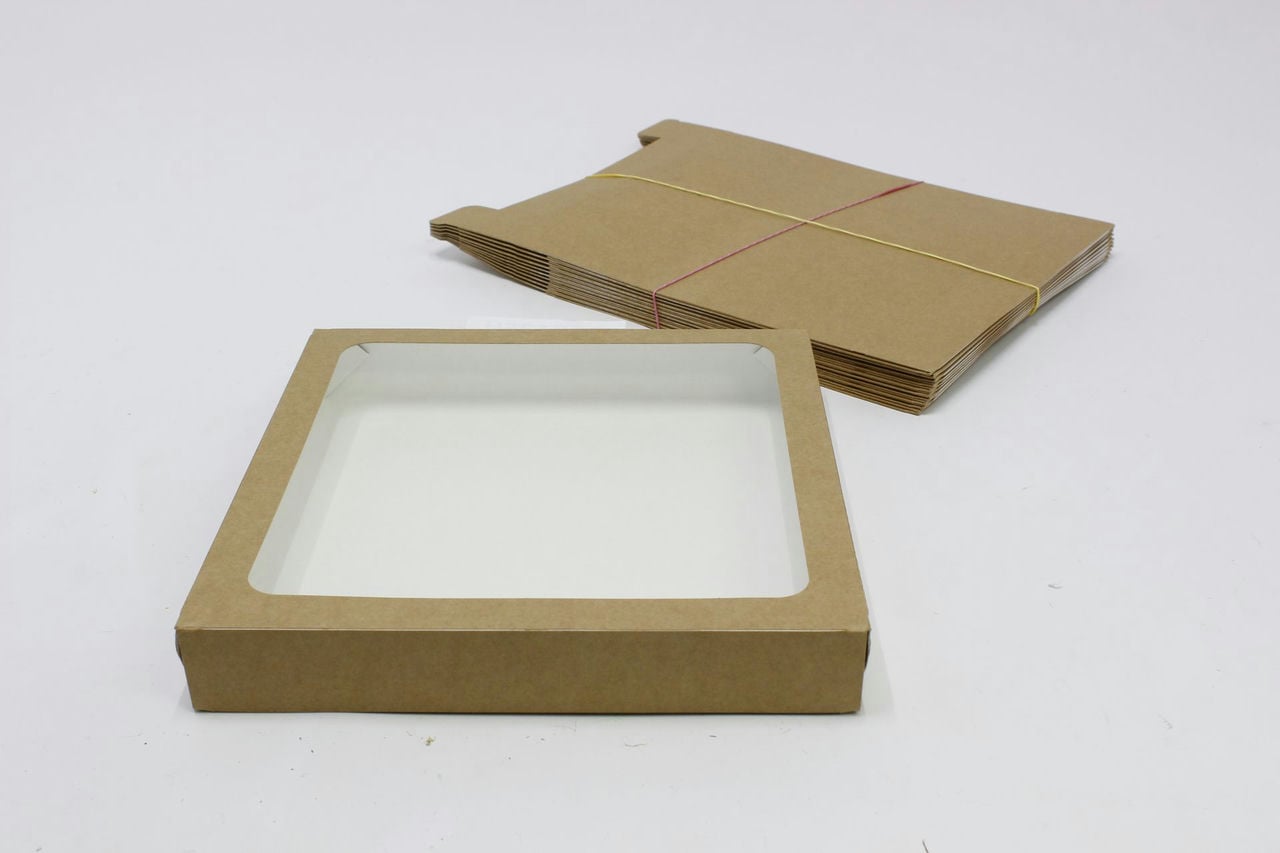 Коробка крафт ECO ТABOX 2500, 25*25*4 (5шт) Коробка крафт ECO ТABOX 2500, 25*25*4 (5шт)