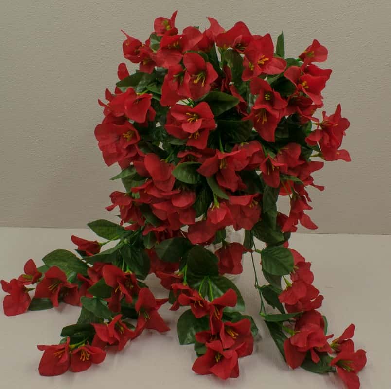 Букет ромашка ампельная "Лия" H58см Красный