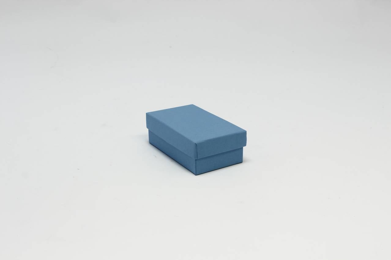 Коробка прямоугольник "Классик"  11.5*6.5*4.3 см, Голубая (Арт) 88001292/10