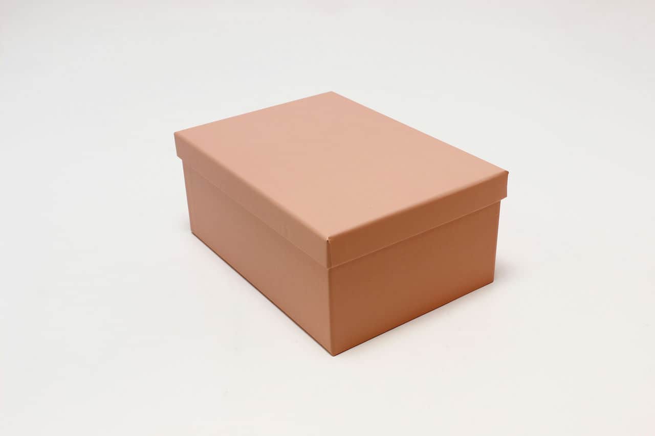 Коробка прямоугольная "Розовый" 24.3*17.6*10.5 см (Арт) 721604/1532-6