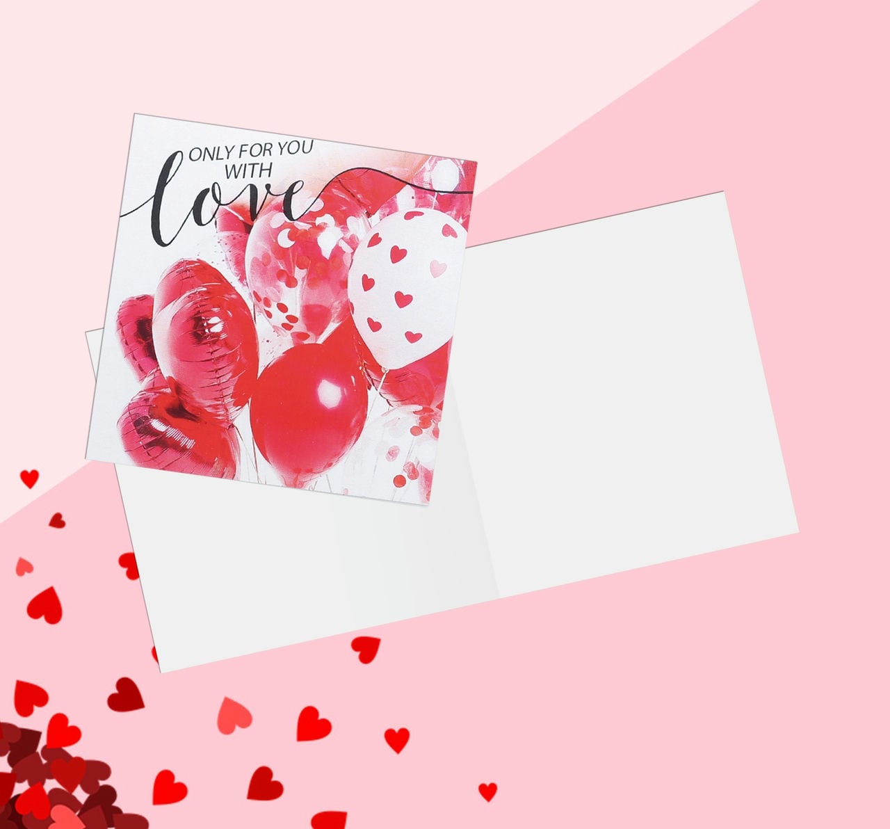 Мини-открытка Only for you, 7 х 7 см   4559129 (20шт в 1 упак)