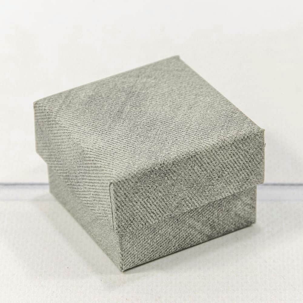 Коробка Квадратная 5*5*3 см Серый